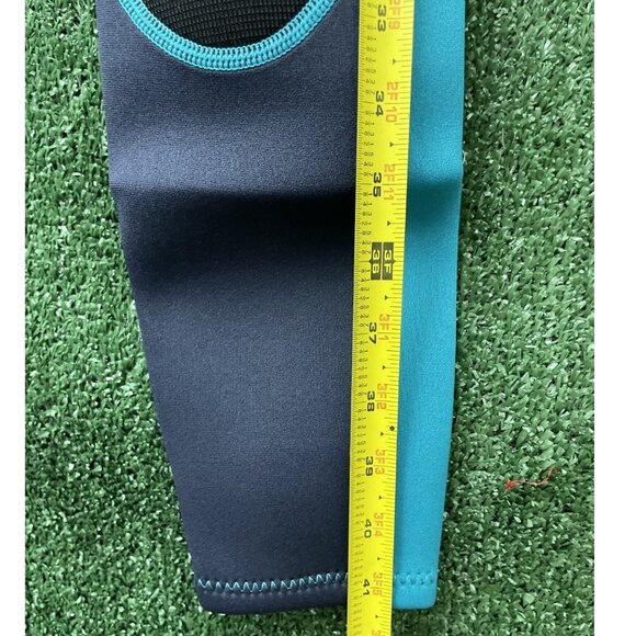 Vofiw Full Body Swimsuit Youth Kids Black Blue Zipper Back Size 10 - Picture 6 of 13